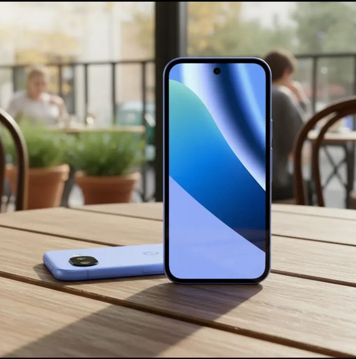 Foto real do Google Pixel 9a